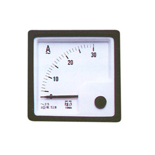 AC Moving Iron Sq 72 Panel Ammeters