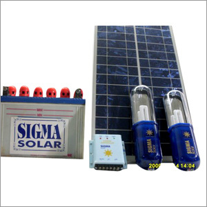 Indoor Solar Home Lighting System