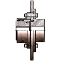 Half Rigid Half Gear Disc Brake Type Coupling