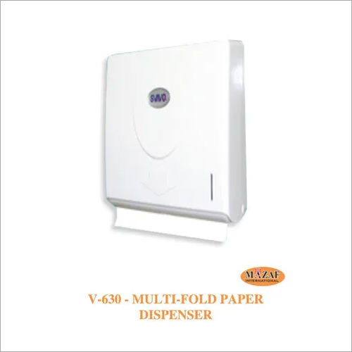 White M-fold Paper Towel Dispenser