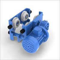 Motorized Trolley Hoist - Color: Blue
