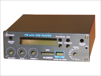 FM USB Player Sheet Metal Cabinet