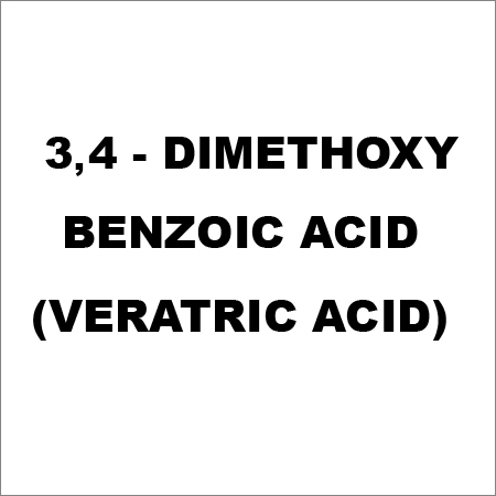 3,4 - Dimethoxy Benzoic Acid (Veratric Acid )