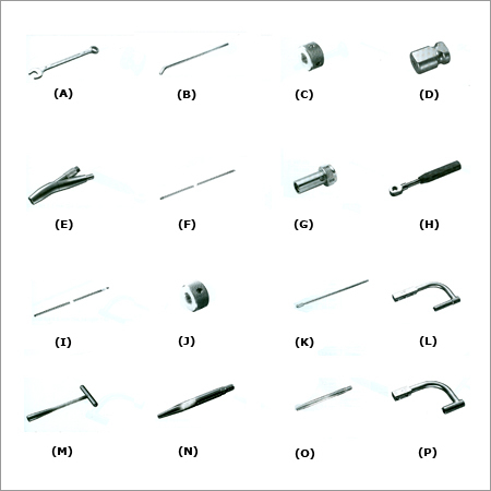 Interlocking Insertion & Extraction Instruments - Stainless Steel, Varied Sizes | Precise Insertion, Easy Extraction, Secure Locking
