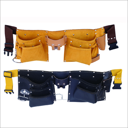 Leather Double Tool Bag