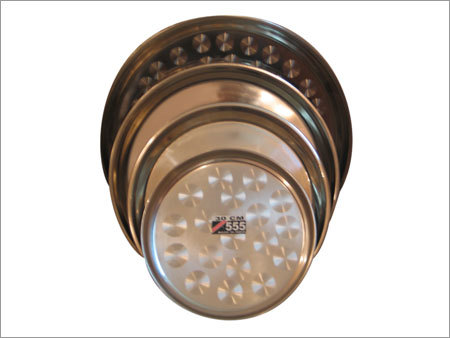 Stainless Steel Round Tray 25cm to 80 cm