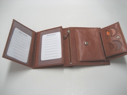 Trifold Leather Wallet
