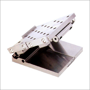 Sine Angle Plate - Tool Steel 150x150 mm, 0-60° Angular Adjustment, Accurate Holding, Rigid Clamping, Minute Adjustments