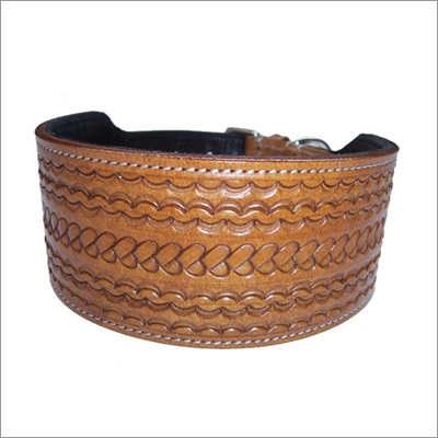 Tooled Dog Collar