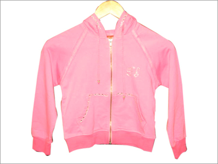 Pink Hooded Jackets