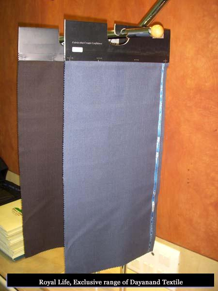 Royal Life Suitings Fabrics - Woven Polyester/Wool 300gsm, 150cm Dark Grey | Durable, Stylish, Versatile, Comfortable, Dry Clean
