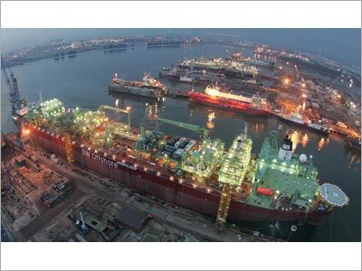 Erection of Power Plant