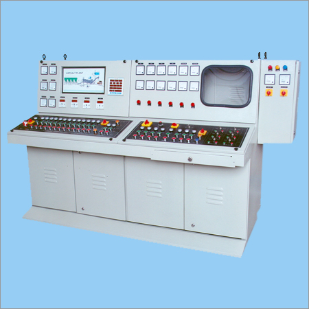 Asphalt Drum Mix Plant control panel