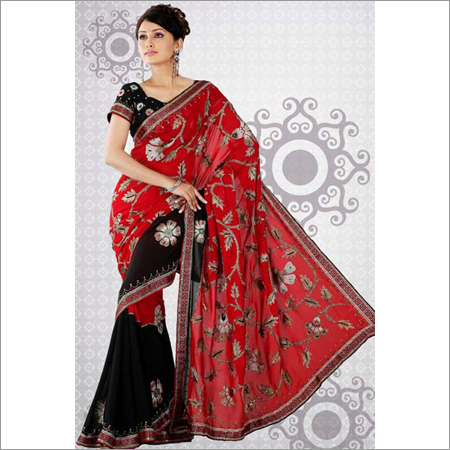 Designer Printed Saree