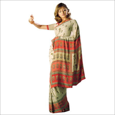 Printed Saree