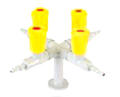 Bench Mounted Four Way Valve