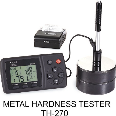 Metal Hardness Tester - 230x90x46.5mm Accuracy 6HLD Memory 240-1000 Groups | Wide Range Multiple Scales Statistical Function