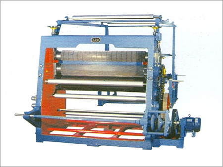 Vertical Type Single Face Paper Corrugation Machin