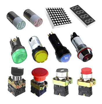 Illuminated Led lamp & Push Buttons