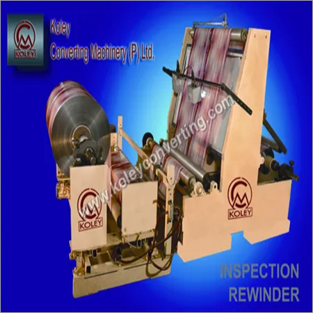 Semi-Automatic Inspection Rewinding Machine