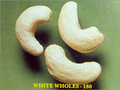 Cashews White Wholes 180