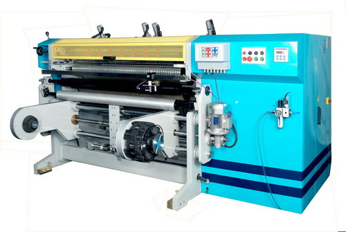 Slitter Rewinder - Steel, 1100mm Width, Blue | Precise Slitting, Even Winding, High Speed, Versatile, Easy Operation