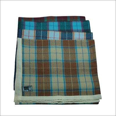 Woollen Check Blankets