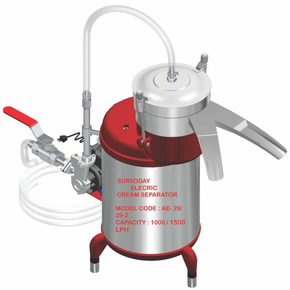 Cream Separator 1500 LPH