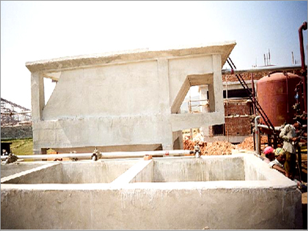 R.C.C. Lamella Clarifier with Tube Settlers