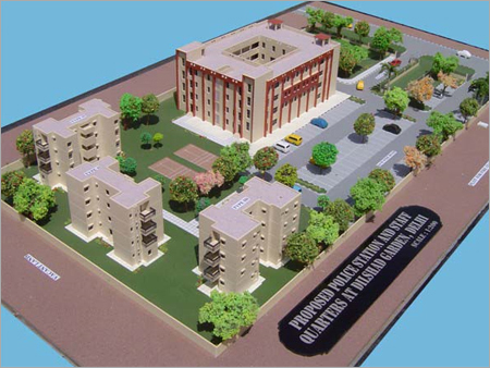 Police Station at Dilshad Garden Model