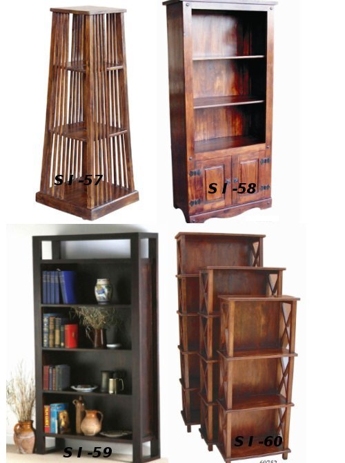 Wooden Book shelves