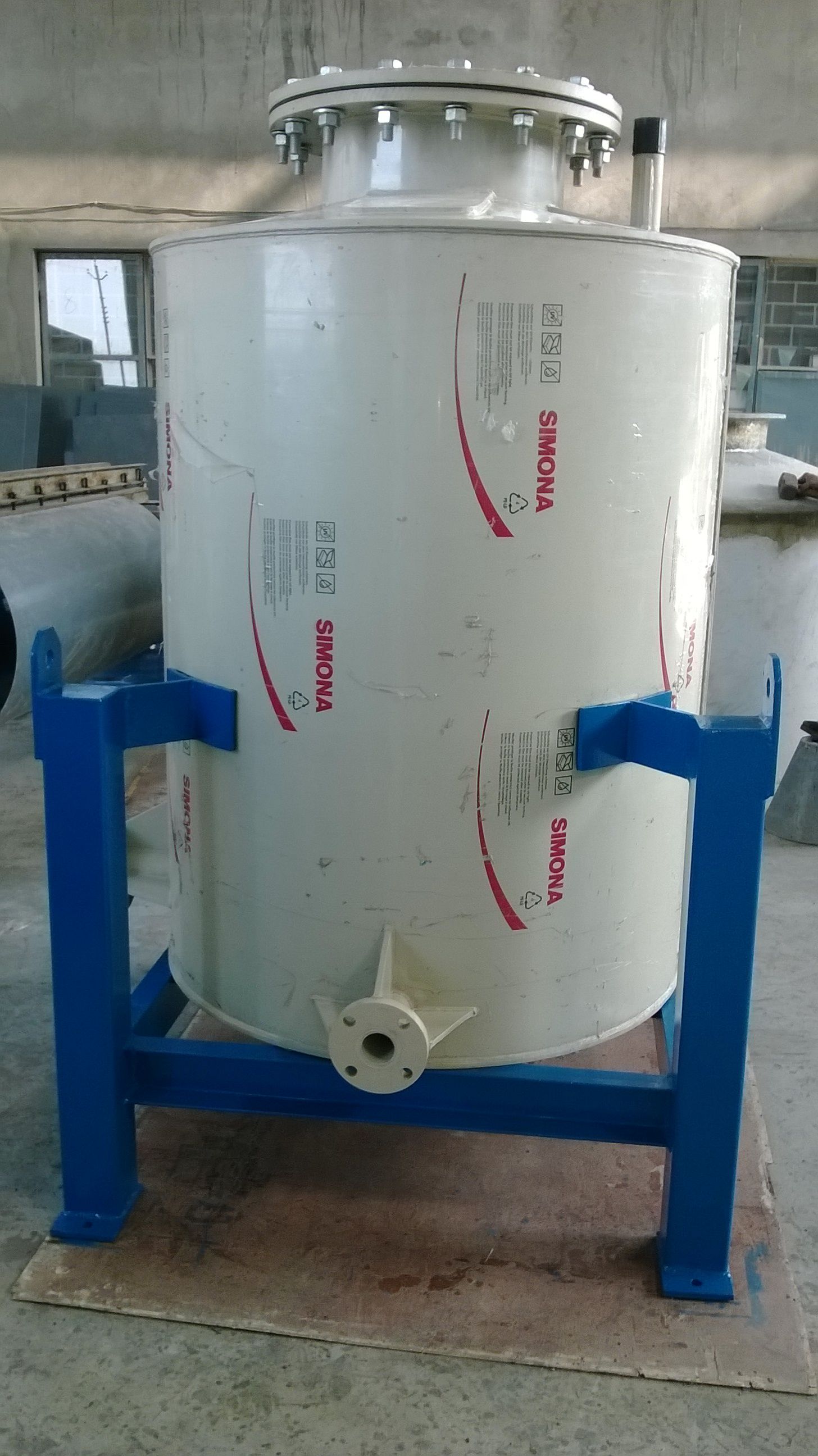 Pp Homopolymer Tanks - Application: Chemical