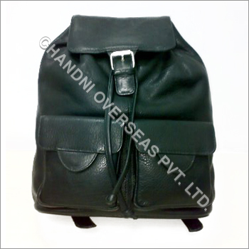 Leather Back Pack