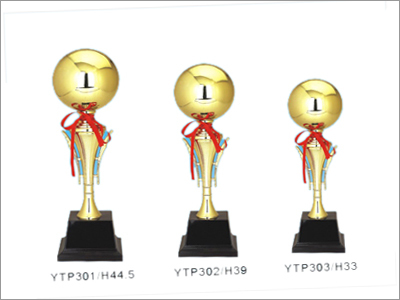 Metal Trophies with Plastic