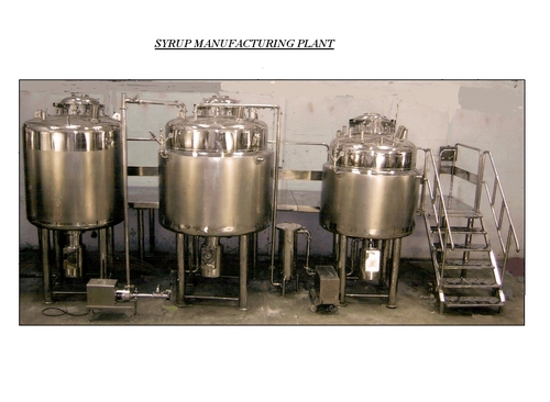 Syrup Manufacturing Plant