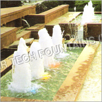 Geyser in Series Fountains