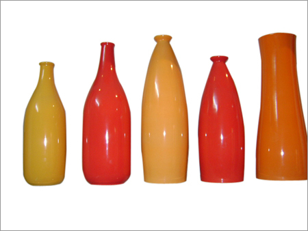 Bottle Shaped Flower Vases
