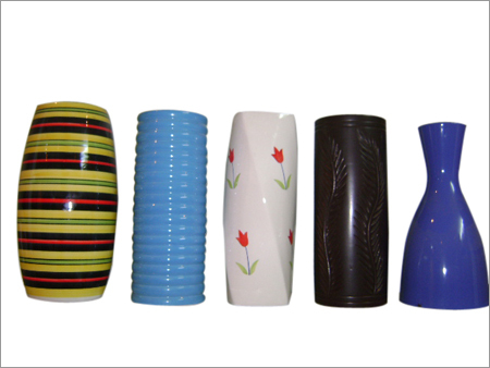 Antique Flower Vases - Ceramic 8-12 Inch Blue, Multi-Colored | Elegant Durable Stylish Design
