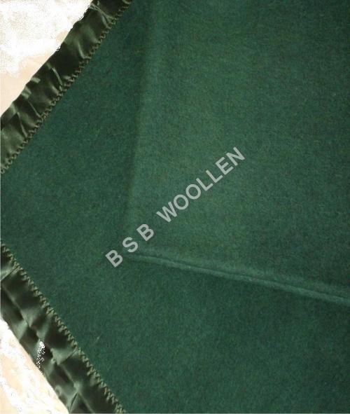 Dark Green Military Blanket