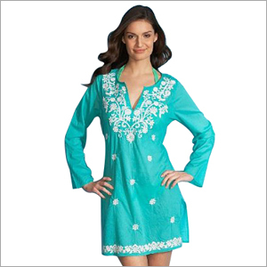 Cotton Embroidered Kurti