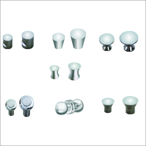 Door & Cabinet Knob - Zinc Alloy, Chrome Finish | Durable Material, Easy Installation, Smooth Finish