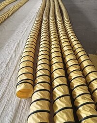 Spiral Pvc Hose - 38 Mm To 3000 Mm Diameter, Blue/black/yellow/grey, 10 To 15 Meters Long, Reinforced With Spring Steel Wire, Leak-proof Design