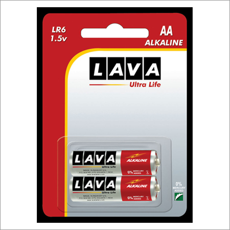Alkaline 2 pc card pack