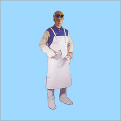 White Industrial Safety Aprons