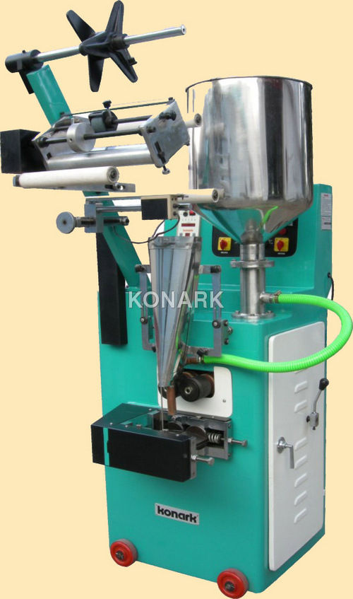 Pest Pouch Packing Machine - MS Build, 980x750x1660mm Size | High Performance, Automatic Grade, 1-Year Warranty, 1200-2000 Pouches/Hour Filling Speed