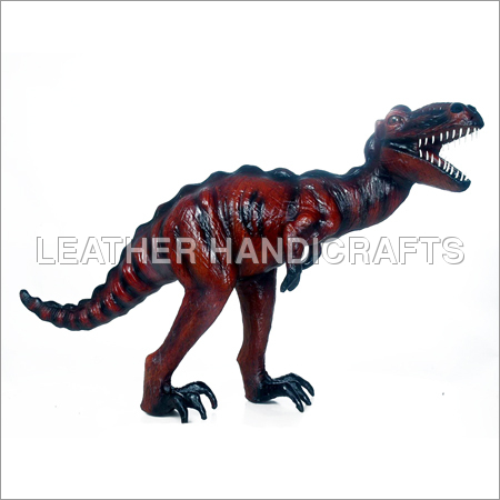 Stuffed Leather Dinosaur