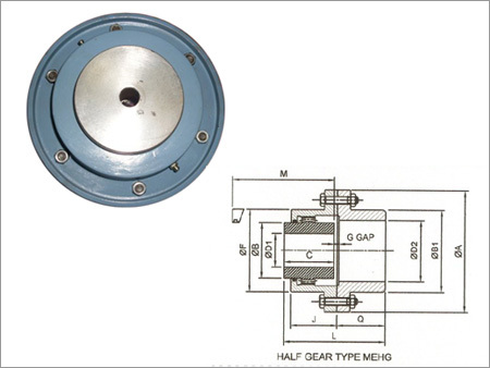 Half Gear Coupling