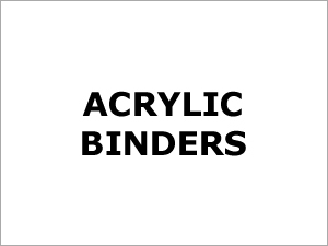 Acrylic Binders