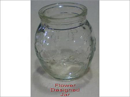 Flower Designed Jar CG