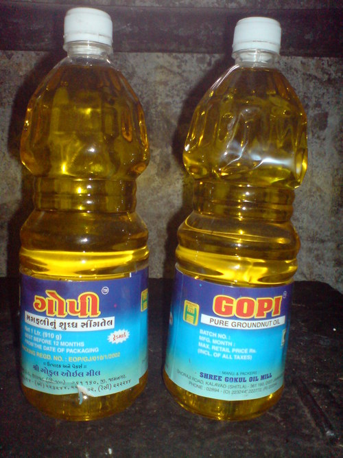 1 Ltr GN Oil Bottle,Groundnut Oil